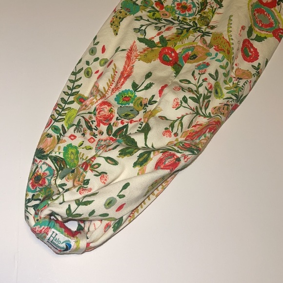 Halo Handmade Multicoloured Floral Infinity Scarf - Picture 3 of 8